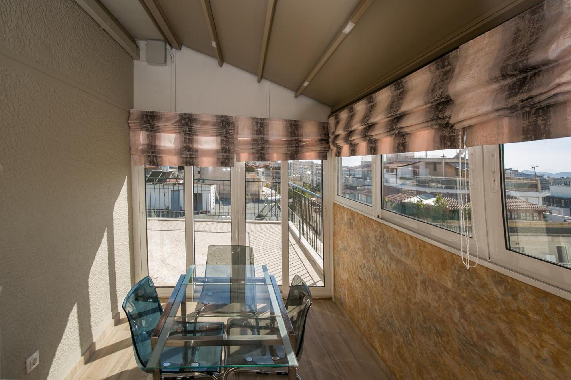 Cosy Apartment With Terrace Near Metro Station Athen Eksteriør bilde