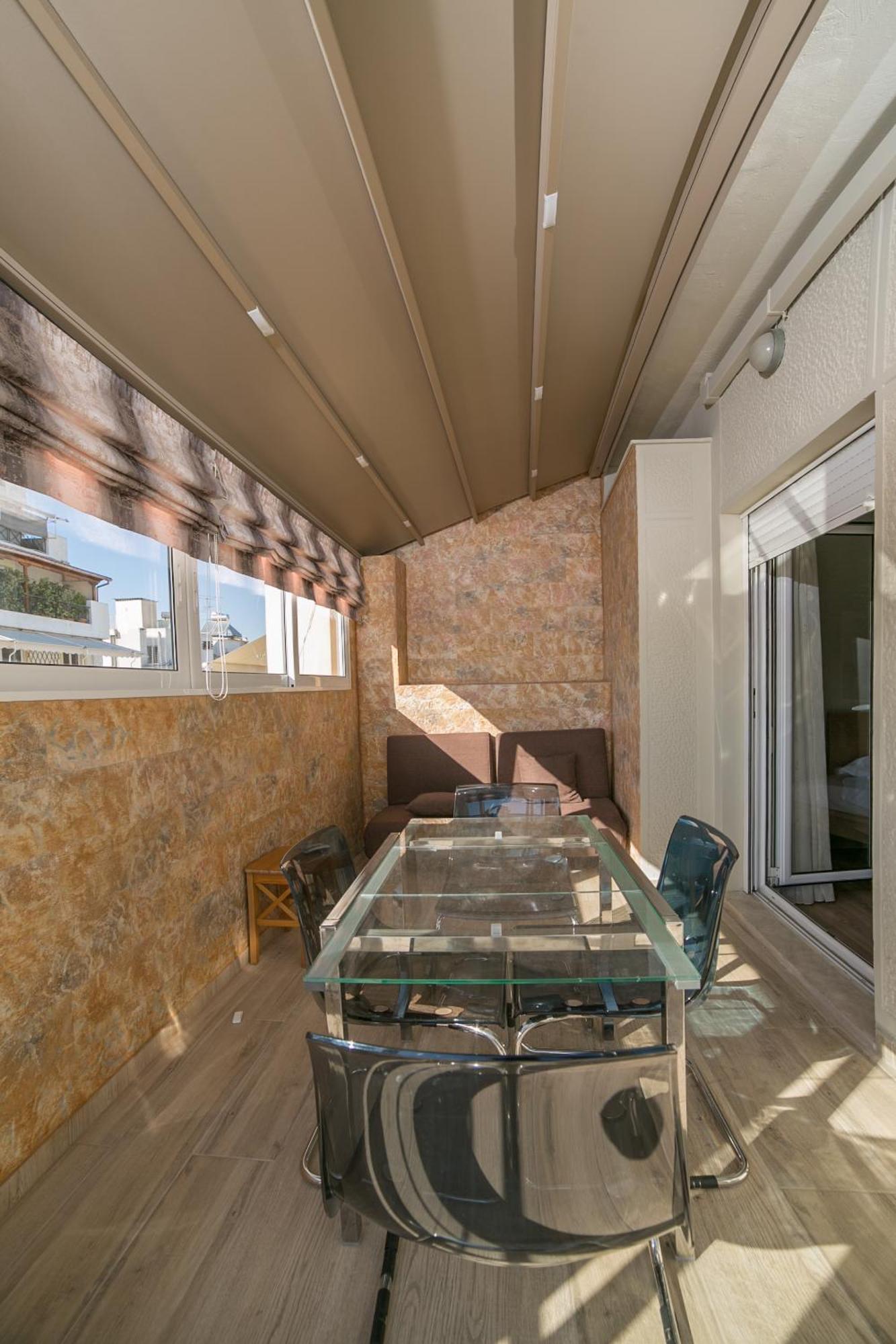 Cosy Apartment With Terrace Near Metro Station Athen Eksteriør bilde